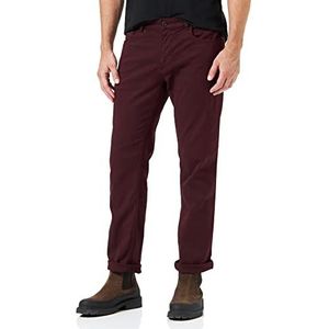 camel active Heren 488375/8F30 Jeans, Merlot, 36W/34L