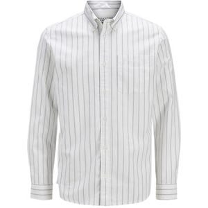 Jprbrook Oxford Shirt L/S Noos, wit (bright white), L