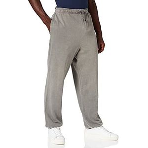 Urban Classics Loungewear joggingbroek voor heren, sweatpants in overdyed used look, elastische tailleband, maat S tot 5XL, asphalt, L
