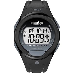 Timex Ironman herenhorloge 39mm digitaal zwart met kunststof band T5K608