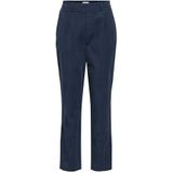 Chino Broek - Hoge Taille - Slim Fit - Groen - 53% TENCEL™ Lyocell