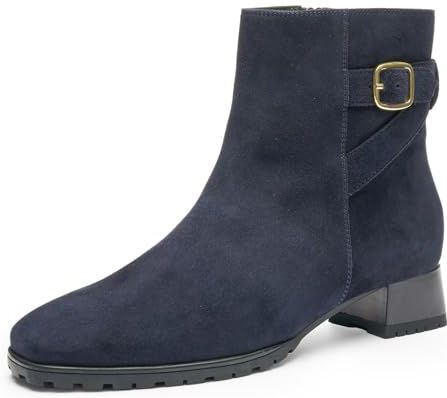 ara - Graz - Enkellaarsjes - Blauw - 41 EU Breed