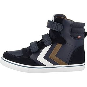 hummel Stadil Pro Jr Sneakers voor kinderen, uniseks, Zwart Black Iris, 31 EU