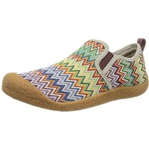 KEEN Howser Canvas Slip-on-w Pantoffels voor dames, Chevron Plaza Taupe, 39 EU