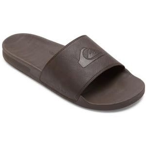Quiksilver - Rivi - Slippers - Zwart - Waterbestendig Synthetisch Bovenmateriaal