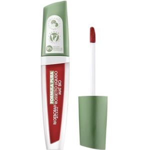 Deborah Milano flüssiger Lippenstift Formel Pura BIO, Matt-Effekt Nr. 05 Brick Red, samtiger Effekt, verleiht weiche und volle Lippen mit langem Halt, 4,5 g, 4,5 g