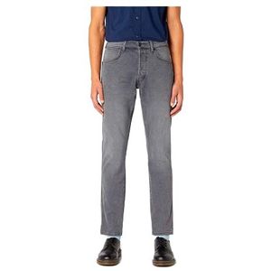 Wrangler Slider Jeans voor heren, taps toelopende pasvorm, grijs (Top Dog 11r), 31W x 34L