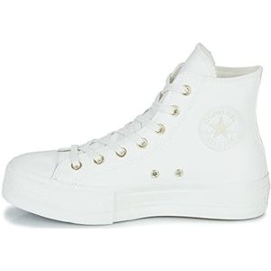 Converse Chuck Taylor All Star Lift Mono Sneakers voor dames, wit (White Vintage), 36,5 EU, Wit goud, 36.5 EU