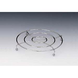 Kela 17602 Coaster Globul Elektrisch kooktoestel, metaal/chroom, diameter 20 cm, hoogte 3 cm