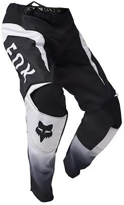 Fox - 180 Lean - Motorbroek - Zwart - 600D Polyester - Hittebestendige Kniestukken