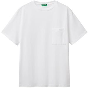 United Colors of Benetton T-shirt, Wit, XS