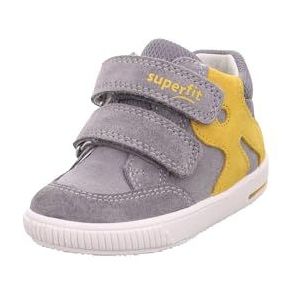 Superfit Moppy loopschoenen voor jongens, Grijs geel 2500, 19 EU