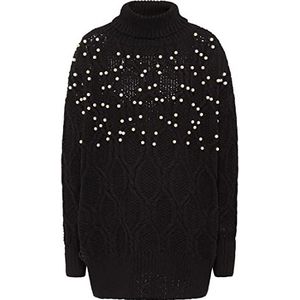 CARNEA Gebreide damestrui 11019597-CA04, zwart, XL/XXL, zwart, XL/XXL