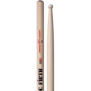 Vic Firth American Classic® Series Drumsticks - F1 - American Hickory - Wood Tip