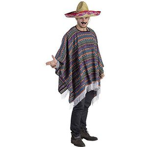 Dress Up Kid's America Mexican Poncho Costume