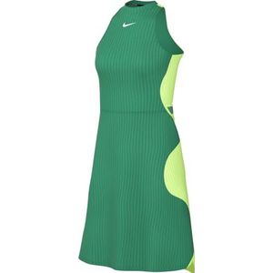 Nike Dames Tennisjurk W Nkct Df Slam Dress Mb, Stadium Groen/Stadium Groen/Wit, FQ2375-324, 2XL