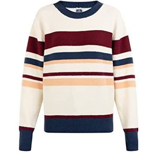 DreiMaster gebreide trui dames 39525079, wolwit meerkleurig, XS/S