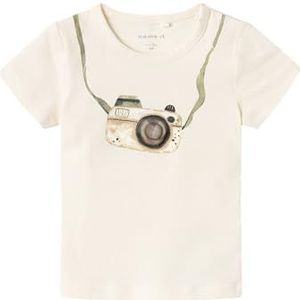 NAME IT nbmjacts ss top box, wit, 56 cm