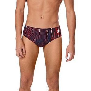 Speedo Heren Badpak Korte Endurance+ Gedrukt Team Kleuren Zwemmen Slips