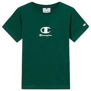 Kampioen - Crewneck T-Shirt - Groen - Sportwear - Kind
