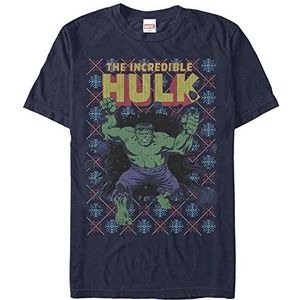 Marvel Avengers Classic - Hulk Smash Sweater Unisex Crew neck T-Shirt Navy blue S