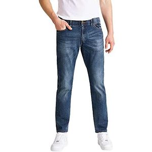 Lee heren Klassiek Jeans Straight Fit Xm Extreme Motion herenjeans , Maddox, 42W / 36L