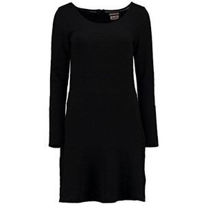 Tommy Jeans Dames Lavna lange mouwen Young Style jurk, zwart (tommy black 078), XL