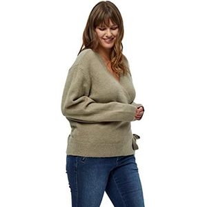 Peppercorn Vrouwen Penelope Wrap Vest Curve, Winter TWIG Sand Melange, 16