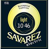 Savarez Snaren voor elektrische gitaar hexagonaal explosie nikkel licht H50L