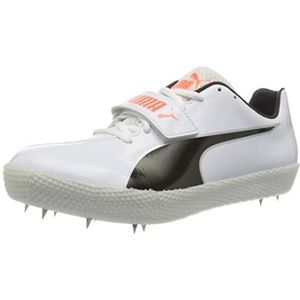 PUMA evoSPEED High Jump 6 Track en Field Schoen, Oranje Puma Wit Puma Zwart Lava Blast, 23 EU