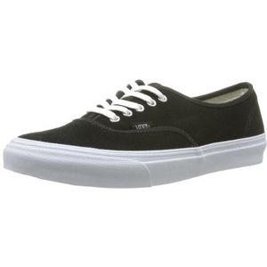 Vans Unisex Volwassenen' U Authentic Slim (Suede) Zwarte Sportschoenen, Zwart, 38 EU