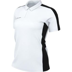 Nike Dames Short Sleeve Polo W Nk Df Acd23 Polo Ss, Wit/Zwart/Zwart, DR1348-100, XS