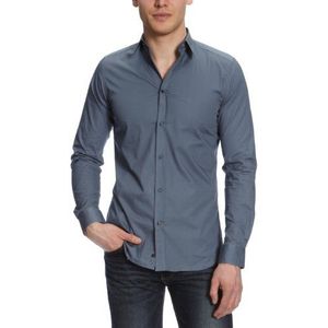 Calvin Klein ck heren businesshemd slim fit KMH310S5G00, blauw (701), 48