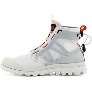 Palladium Uniseks Pampa Travel Lite Sneaker Boots, Wit, 38 EU