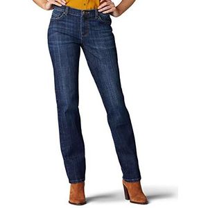Lee Dames Relaxed Fit Straight Leg Jean, Betoverd, 4 Short
