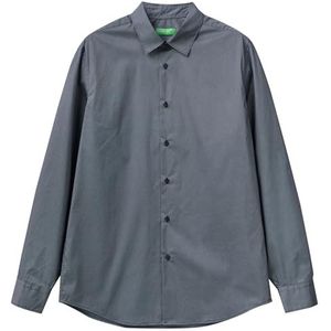 United Colors of Benetton Herenhemd, donkerblauw 82F, M