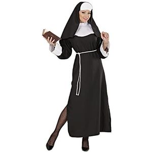 Religie Kostuum | Luxe Non Carmela Sister Act Kostuum Vrouw | Large | Carnavalskleding | Verkleedkleding