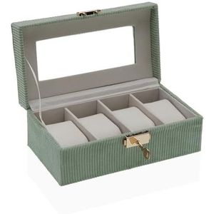 Groene doos voor 4 horloges