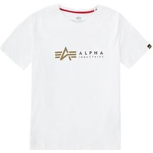 Alpha Industries Alpha Label T T-shirt voor kinderen en tieners White
