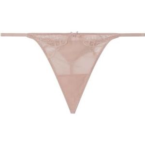 women'secret Tanga gestreept ondergoed voor dames, Roze, XL