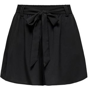Onlnova Life Elite Jasmin Shorts Solid, zwart, M