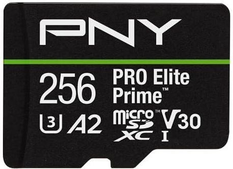 PNY - Pro Elite Prime - Geheugenkaart - 256GB - microSDXC - U3 - UHS-I