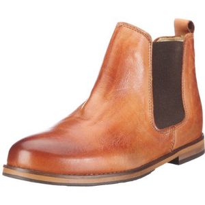 PIECES OLLI Shop Leather Short Boot 170394 Dameslaarzen, beige zand, 38 EU