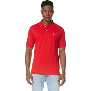 Lacoste Polo heren L1212 , Rood , S
