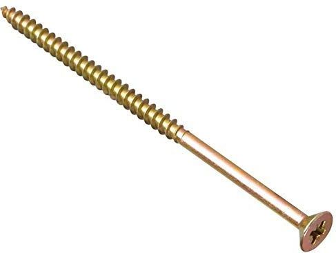 ForgeFix - Multifunctionele Schroeven - Zinkgeel Gepassiveerd - Doos 100