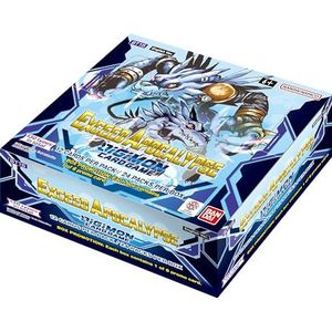 Digimon Trading Card Game S15 Exceed Apocalypse BO Display