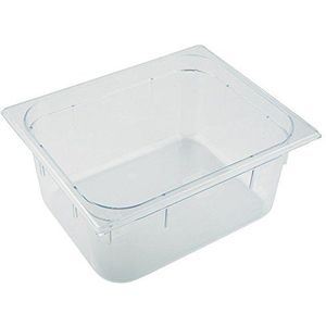 APS 82004 GN 1/1 polycarbonaat container, 53 x 32,5 x 6,5 cm 8,5 liter