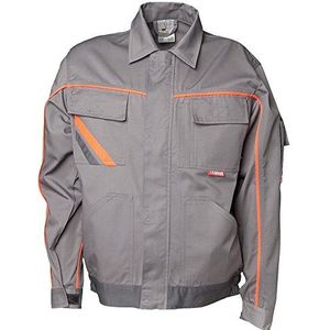 Planam werkjas Visline V2, maat 90, zink/oranje/lei, 2480090