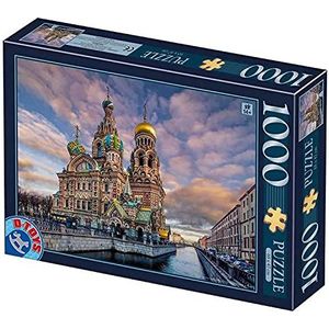 D-Toys Puzzel 1000 stukjes: Sint-Petersburg