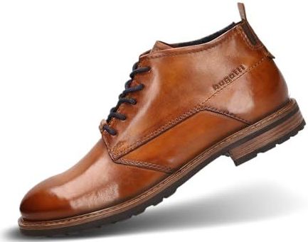 Bugatti - Lobo Comfort - Herenboots - Echt Leer - Vetersluiting